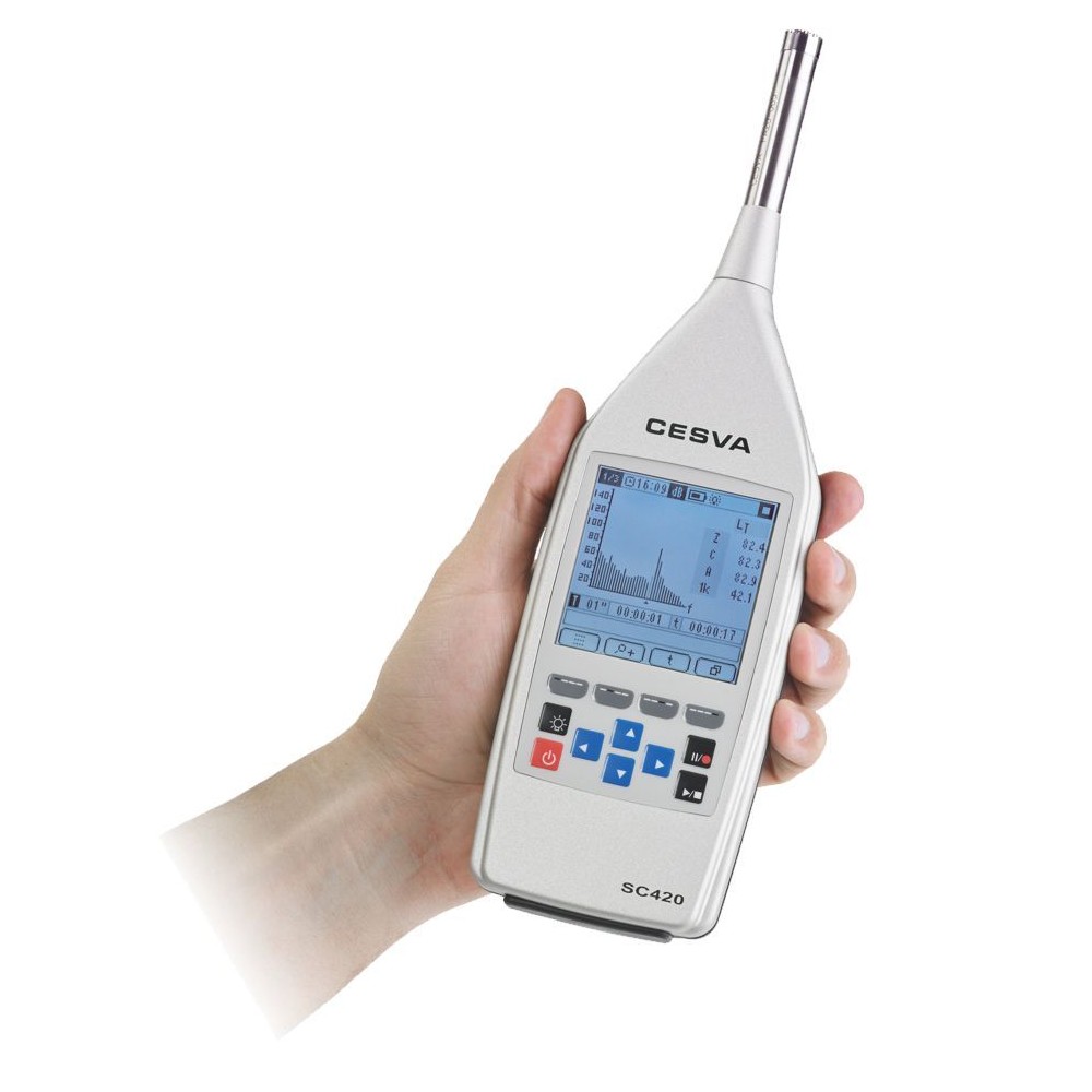Integrating sound first-class Cesva SC-101. Digital 24-137 dB