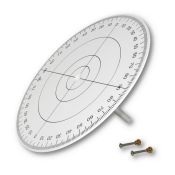 Disc Newton cromàtic QLG-002. Motoritzat amb motor DC