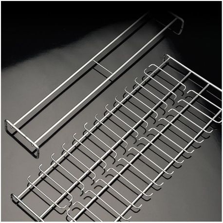 Stainless steel staining support Capacity 24 slides