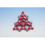 Model cristalográfico dióxido de silicio MKO-137-66. Juego 66 àtoms