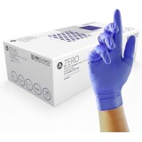 Guants examen nitril anti-al·lèrgic Zero. Capsa 10x100 unitats