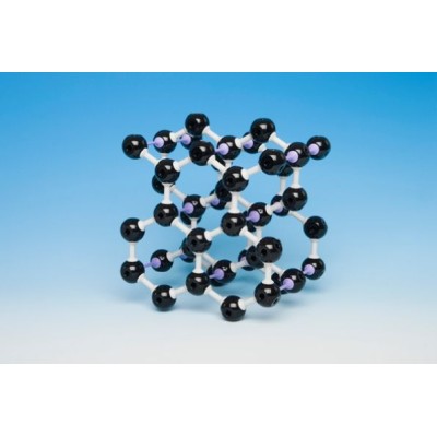 Modelo cristalográfico gel MKO-123-26. Juego 26 moléculas de agua