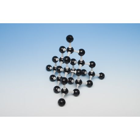 MKO-123-35 gel crystallographic model. Game 35 water molecules