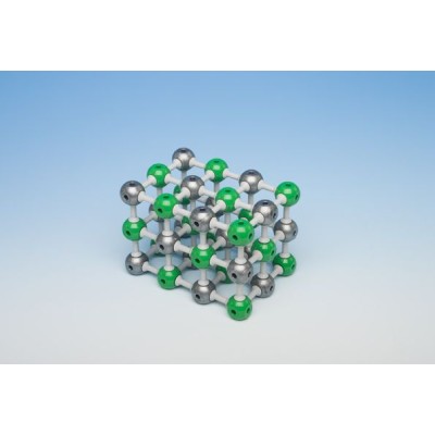 Silicon dioxide crystallographic model MKO-137-66. 66 atoms game