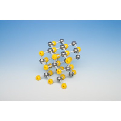 Modelo cristalográfico esfalerita MKO-125-45. Juego 45 átomos