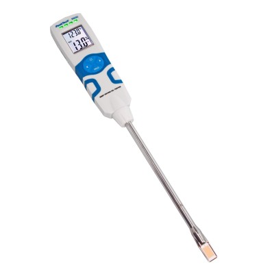 Mesurador oli fregir Peaktech P-5500. Rangs TPM 0'5-40%-Temp 30-200 ºC