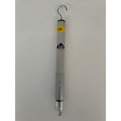 Dinamòmetre precisió tubular U-11002. Força 2 newtons en 0'02 N