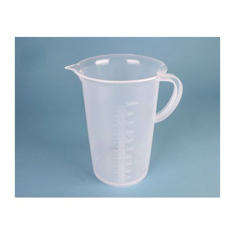 Jarra medir plástico PP alta graduada CCB-003. Capacidad 1000 ml