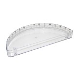 Cubeta óptica semicilíndrica transparente DO-110006. Graduada 200 mm
