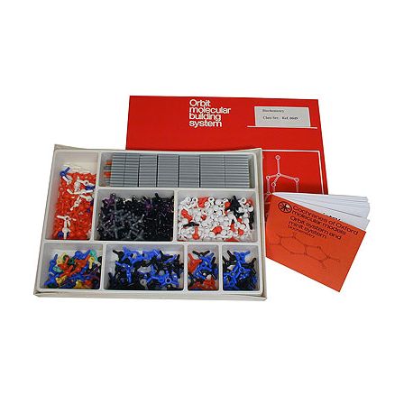 Modelos moleculares Orbit-0049. Bioquímica, 400 átomos