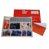 Modelos moleculares Orbit-0049. Bioquímica, 400 átomos