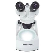 Estereomicroscopio Amscope SE306R-P-LED. Binocular columna 20x-40x