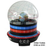 Planetario hemisferio norte Helios-0150. Accesorios Tierra y Luna