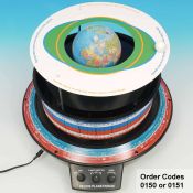 Planetario hemisferio norte Helios-0150. Accesorios Tierra y Luna