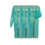 TST disposable surgical gowns 30 grams. Pack 10 units