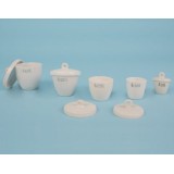 Crisoles porcelana medianos 50 ml (46x53 mm) CPC-007. Caja 10 unidades