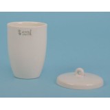 Crisoles porcelana altos 50 ml (58x43 mm) CPB-008. Caja 10 unidades
