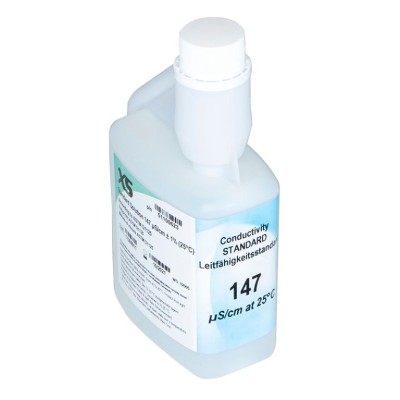 Conductivity standard calibration solution 147 uS/cm. 500 ml bottle