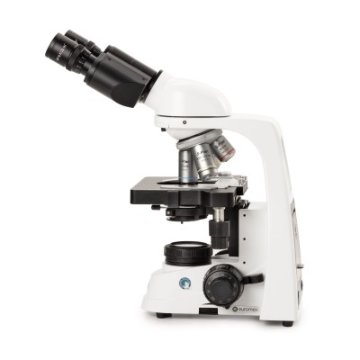Bioblue BB-4260 semiplanoachromatic microscope. Binocular 40x-1000x