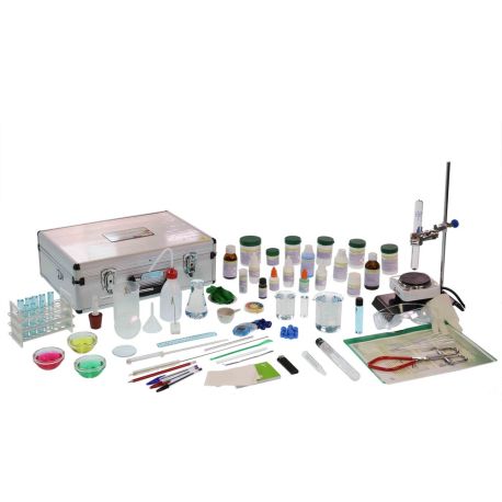 Kit Transformaciones químicas i físicas Tecras T-30002. Capacidad 14 experimentos