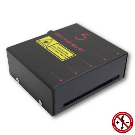 Font llum làser multifeix DO-108002. Vermells 5x635 nm