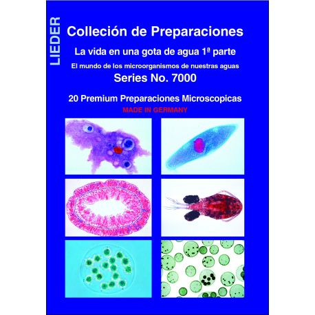 Preparacions microscòpiques L-7000. La vida a l'aigua I (25p)