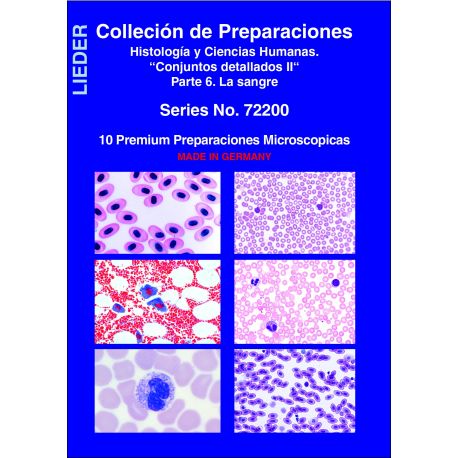 Preparacions microscòpiques L-72200. Sang (10p)