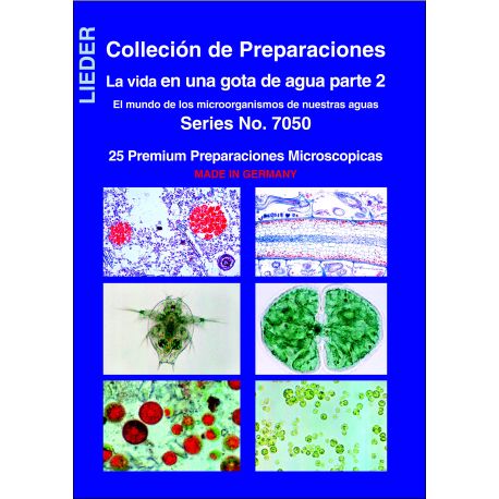Preparacions microscòpiques L-7050. La vida a l'aigua II (25p)