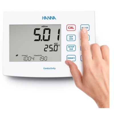 Conductímetre laboratori Hanna HI-2630-02. Rangs CE-TDS