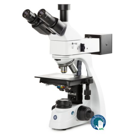 Microscopi Bscope BS-4053-PLMRi-BD. Trinocular metal·logràfic 50x-500x