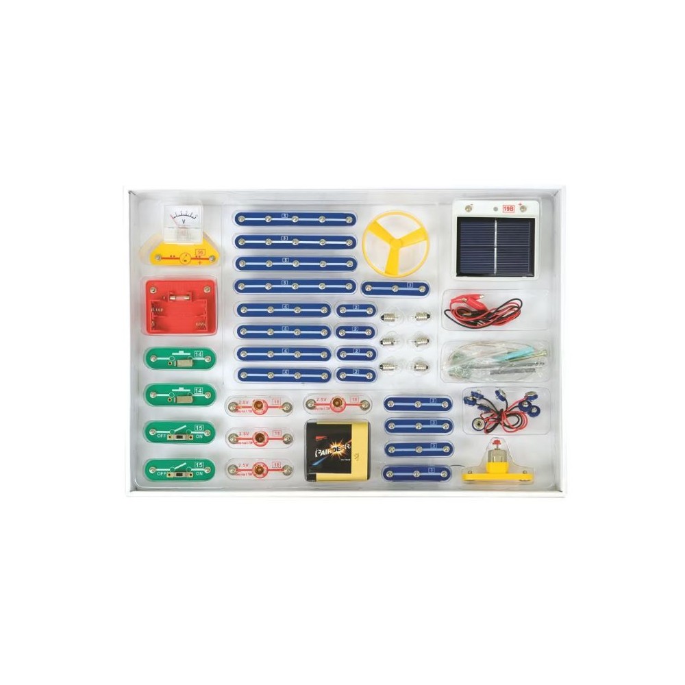 Equip electricitat OP-122108. Kit científic, 56 peces