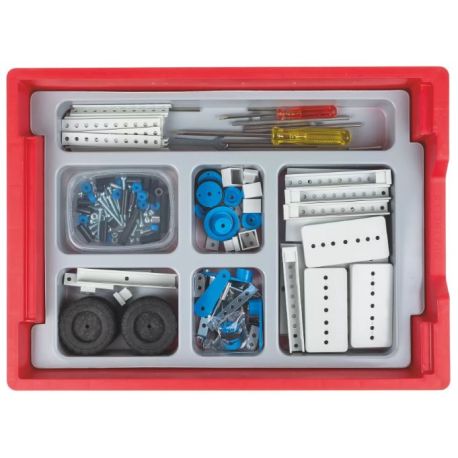 Equipo construcciones OP-114479. Engranajes básicos, 16 modelos