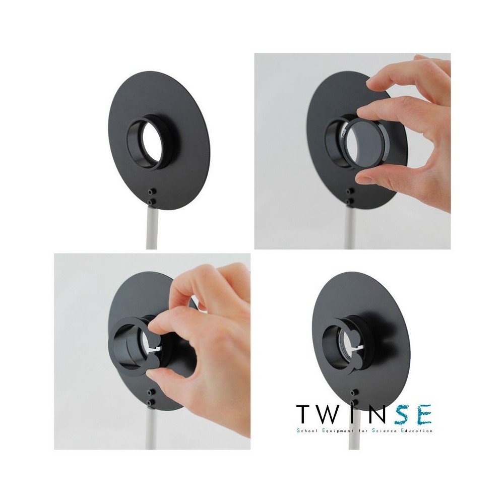 Gafes subjectar lent vidre òptic 40 mm DO-107022. Bossa 10 unitats