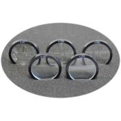 Lent vidre òptic 40 mm emmarcada DO-104076. Biconvexa F +100 mm