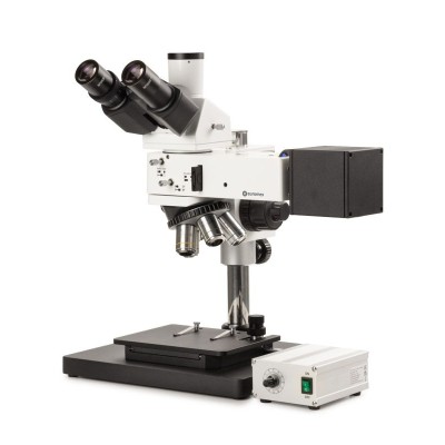 Microscopi Bscope BS-4053-PLMRi-BD. Trinocular metal·logràfic 50x-500x