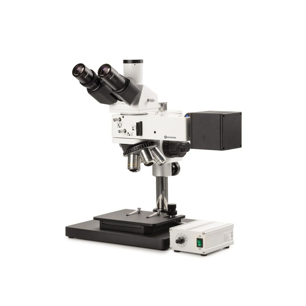Microscopi metal·logràfic Bscope BS-4053-PLMRi-BD. Trinocular 50x-500x amb camp fosc