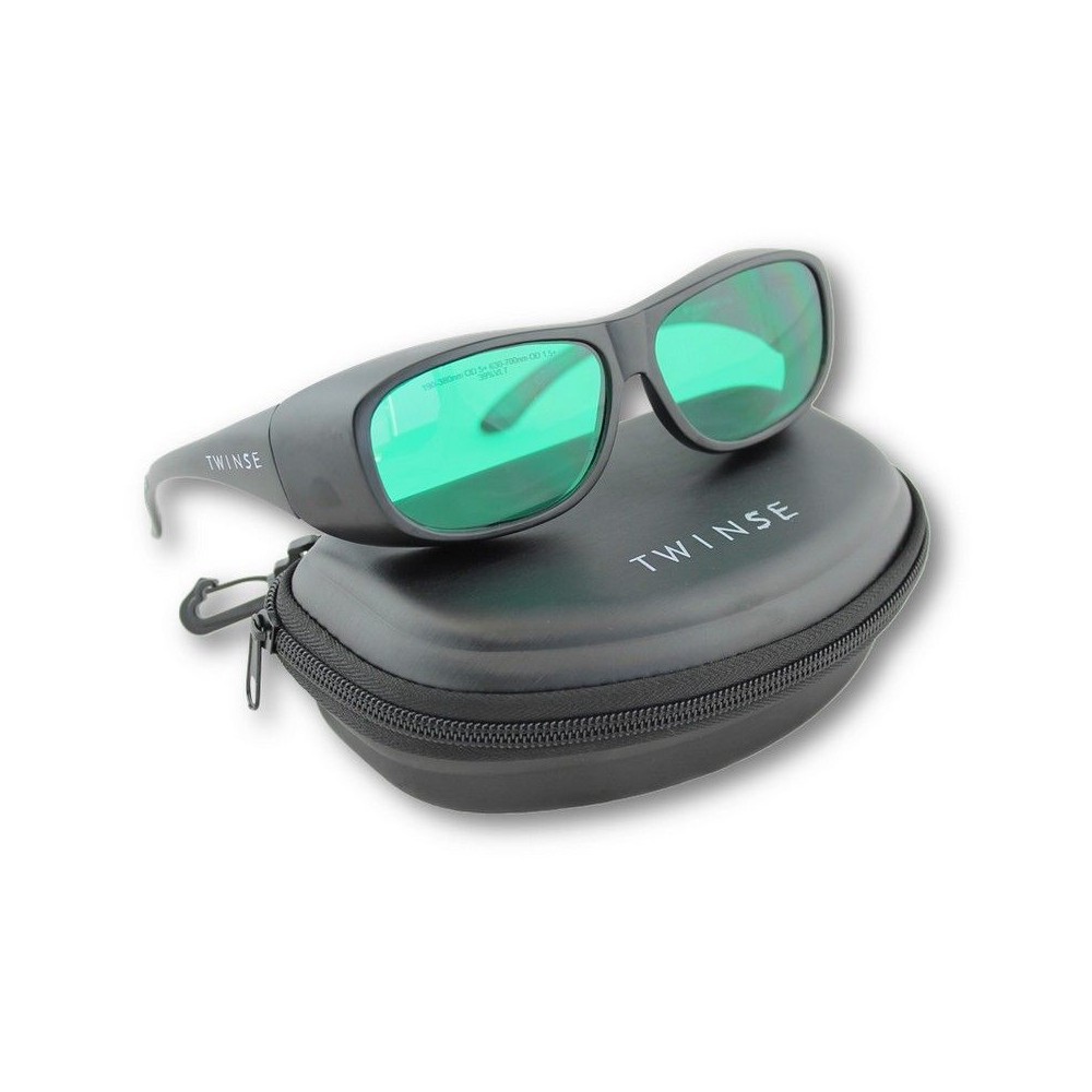 Gafas protección láser rojo DO-108024. Bloqueo 605-675 nm (10 mW)