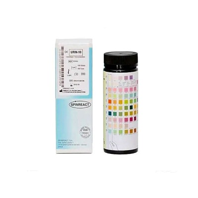 Urine test strips 10 parameters L-7101010. Box 100 units