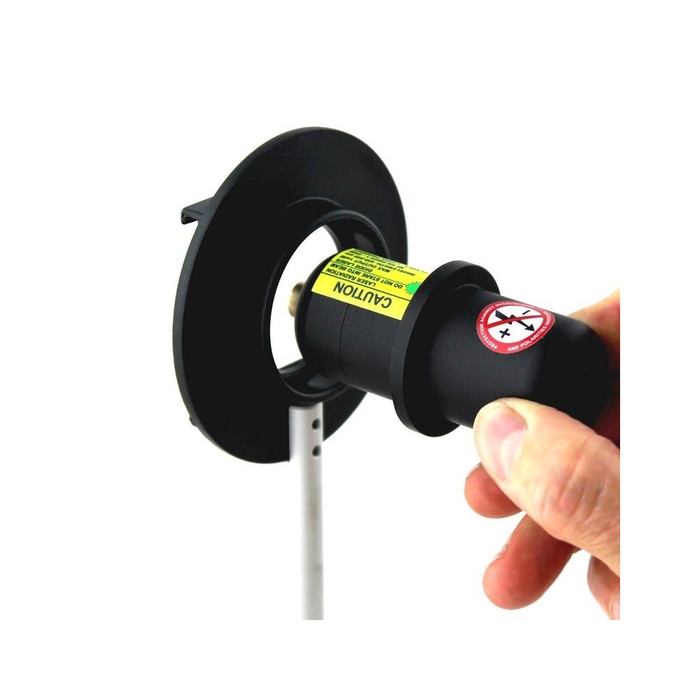 Fuente luz láser ensambladura 40 mm DON-108026. Verde 532 nm