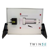 Kit óptica geométrica DO-108020 con láser rojo multihaz