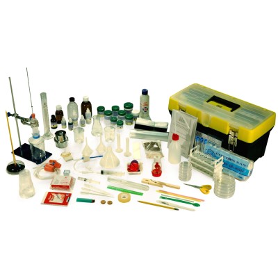 Kit Transformacions químiques i físiques Tecras T-30002. Capacitat 14 experiments
