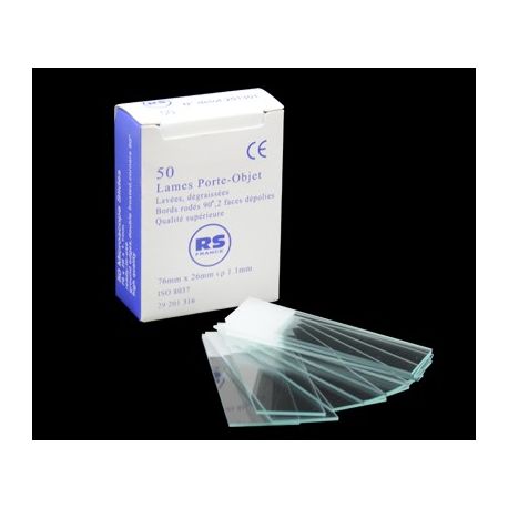Bevel Slide 26x76 mm. Box 50 pieces