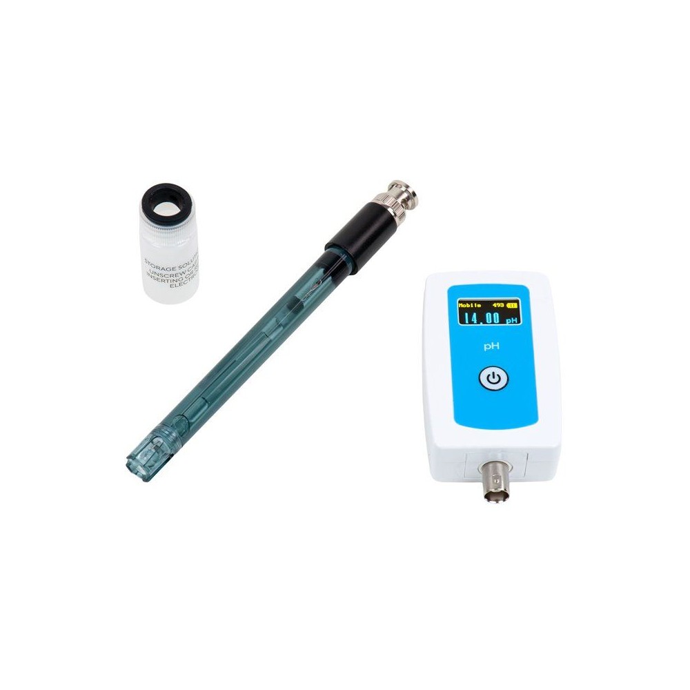 Sensor sense fils WLD P4504-PHK. pH-metre gel en plàstic 0...14 pH