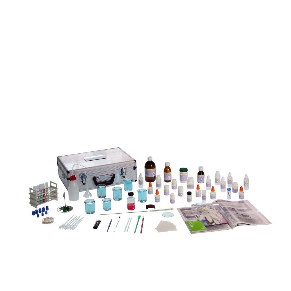 Equip química TEC-30005. El món de la química, 9 experiments