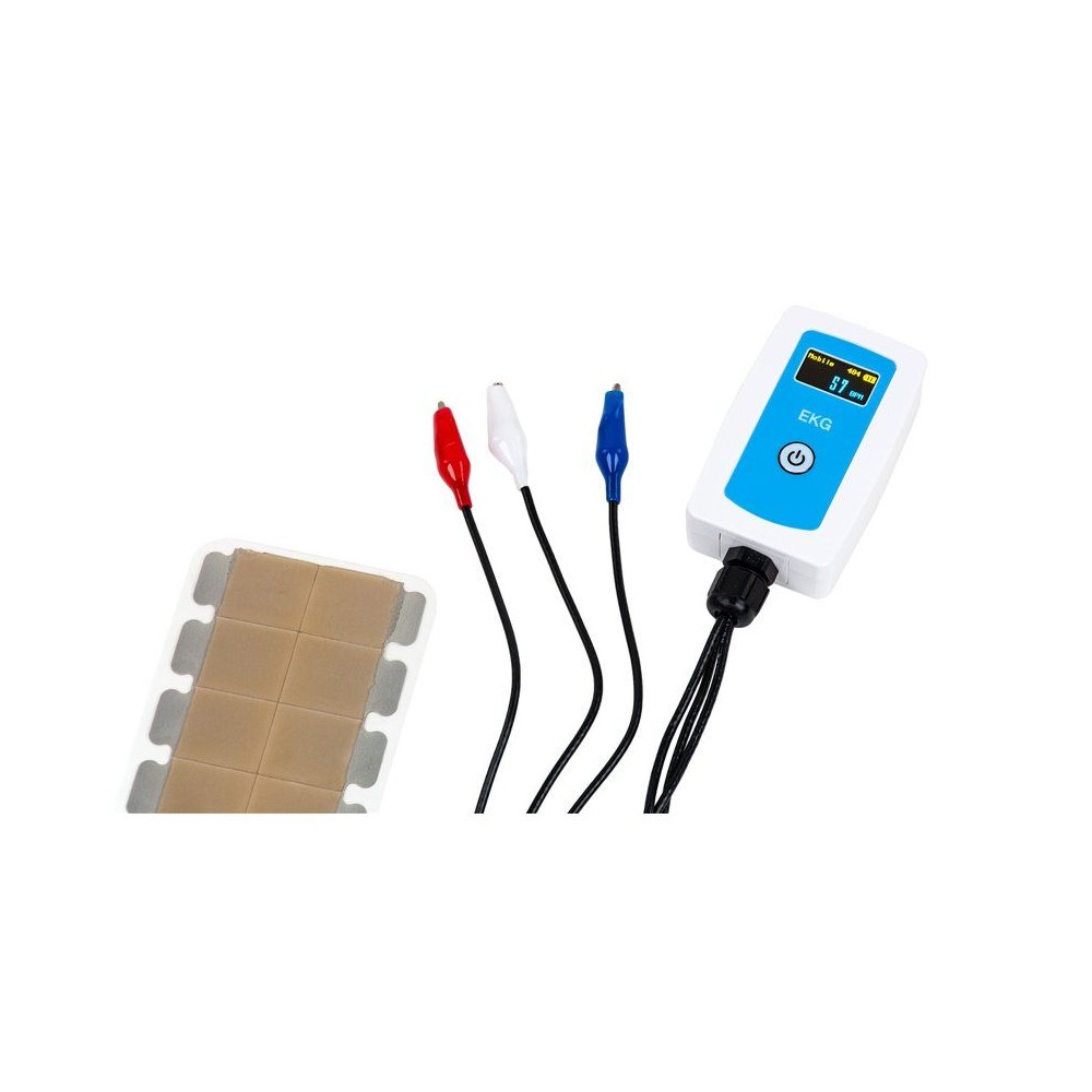 Sensor sense fils WLD P4521-EK. Ritme cardíac (ECG) 0...5 mV