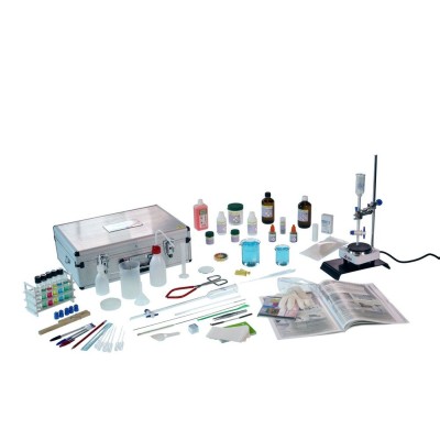 Kit química TEC-30001. La cromatografía, 4 experimentos