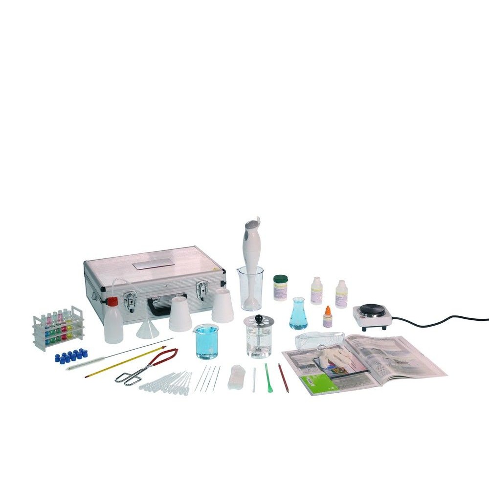 Kit biologia TEC-30015. Aislamiento de ADN vegetal, 1 experimento
