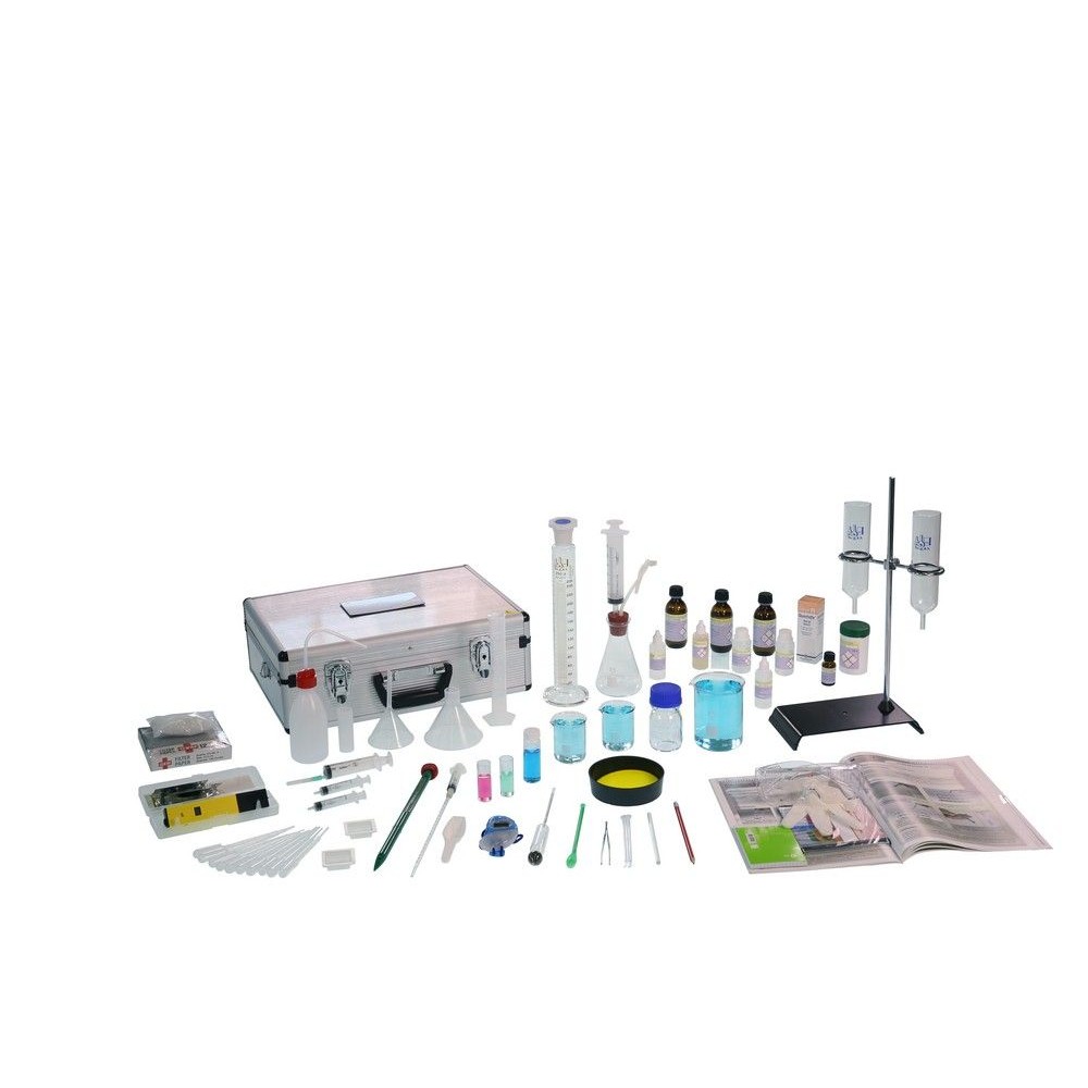 Equip química TEC-30017. El sòl, 6 experiments