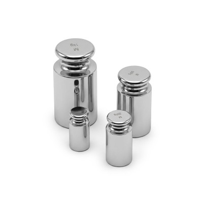 Peso masa balanzas OIML F2 KBV-002. Acero inoxidable 1 g