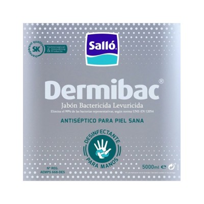 Sabó de mans antisèptic bactericida Dermibac. Garrafa 5000 ml